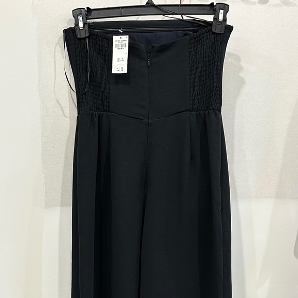 ABERCROMBIE & FITCH LADIES ONE PIECE STRAPLESS WIDE LEG JUMPSUIT MEDIUM NWT - Picture 3 of 7